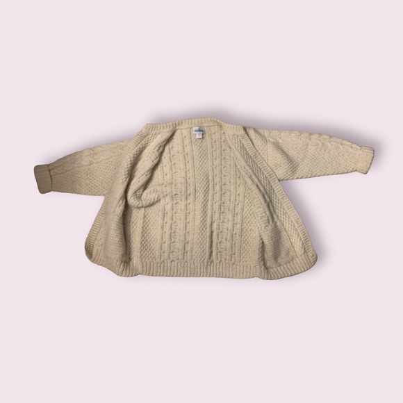 Vintage 60’s/70/’s Amos & Andes 100% Wool Cable Knit Sweater Made in Ecuador - Picture 3 of 4